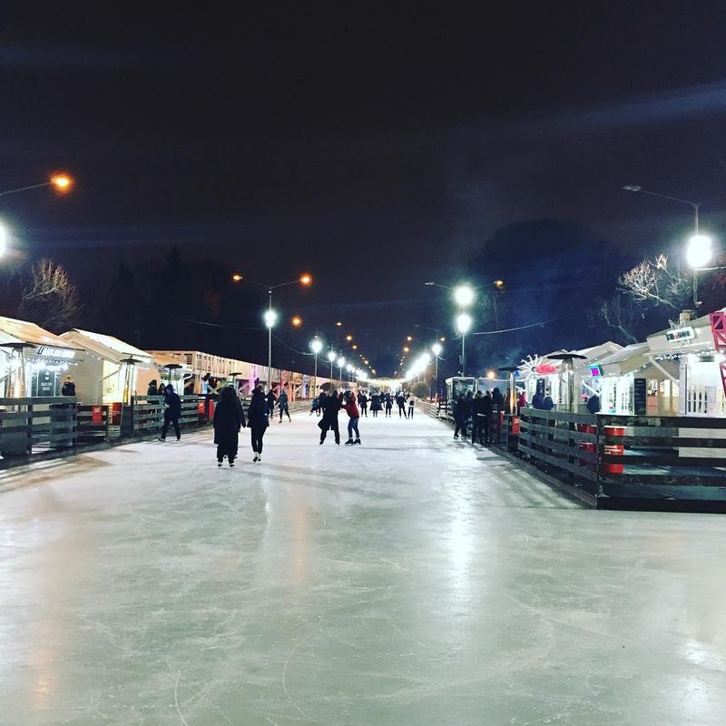 Ice Skating at Gorky Park
