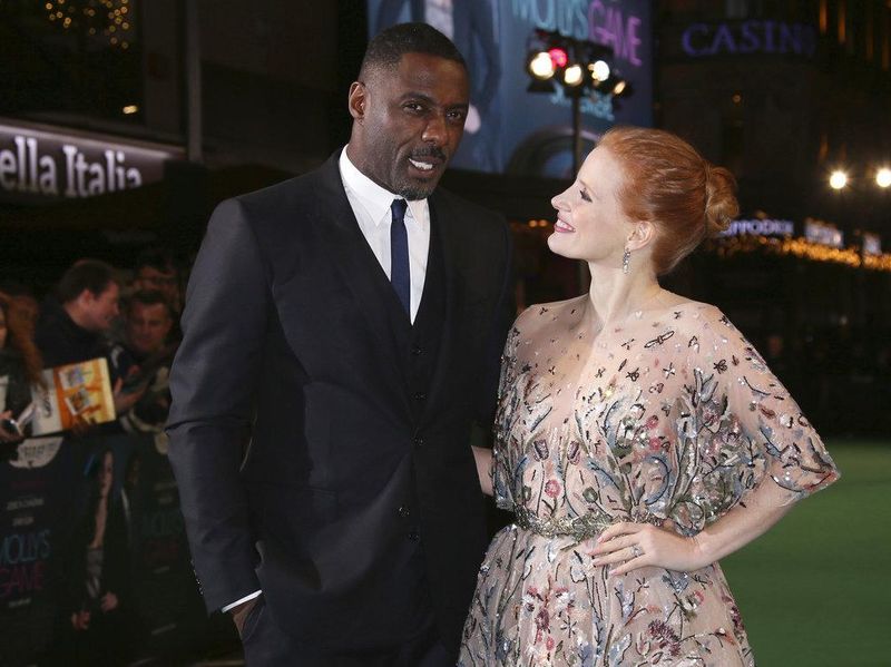 Idris Elba and Jessica Chastain