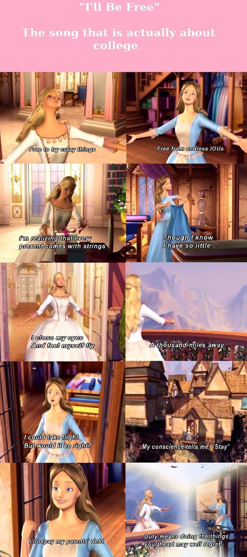 If the Barbie movie were made for college students