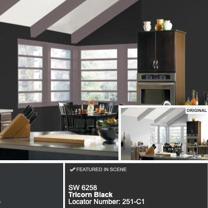 Yes, Sherwin-Williams Has Goth Paint Colors That You'll Love