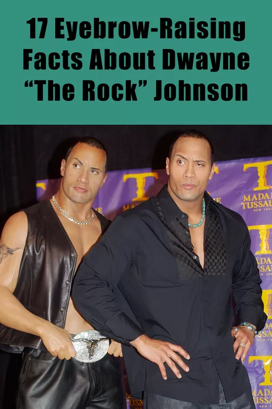 15 Eyebrow-Raising Facts About Dwayne The Rock Johnson's Life - FanBuzz