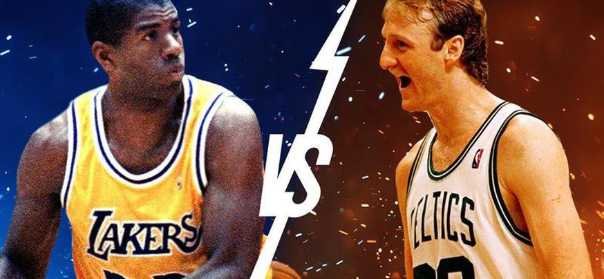 NBA Communications on X: Larry Bird and Earvin “Magic” Johnson helped  define the modern NBA with their individual brilliance and team success in  the 1980s. The two legends are honored as the