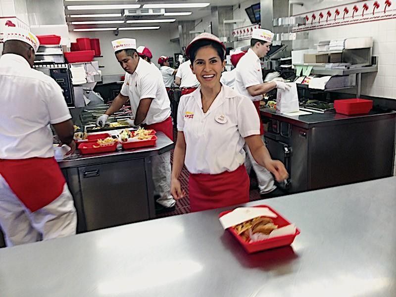 In-N-Out worker