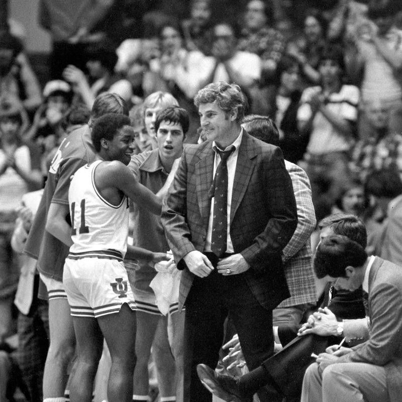 Indiana coach Bobby Knight