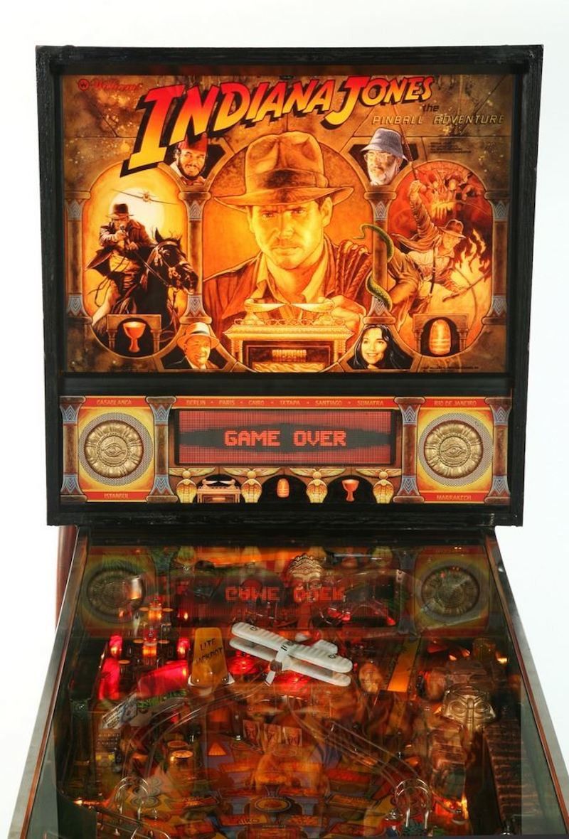 Indiana Jones: The Pinball Adventure pinball machine
