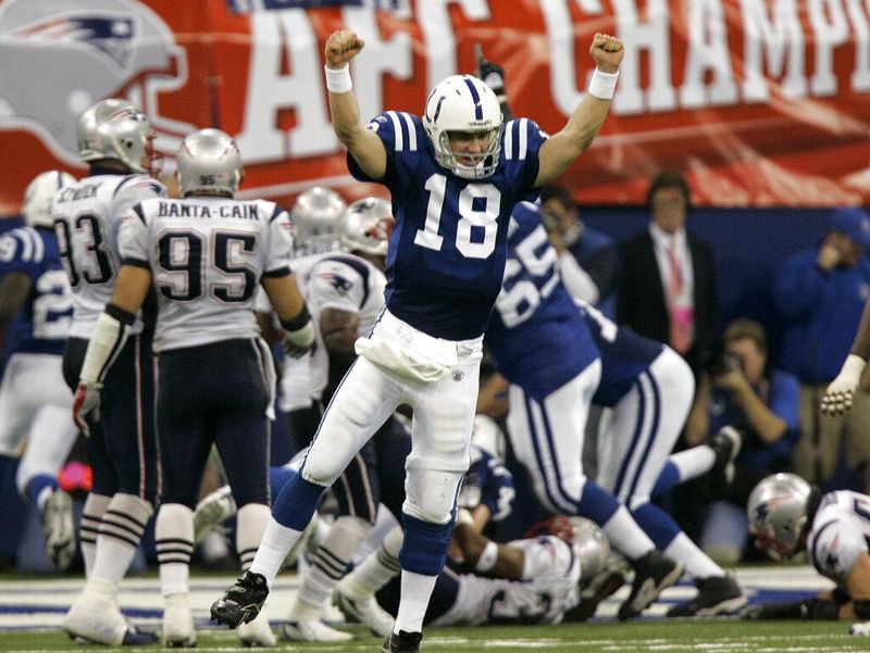 Indianapolis Colts quarterback Peyton Manning