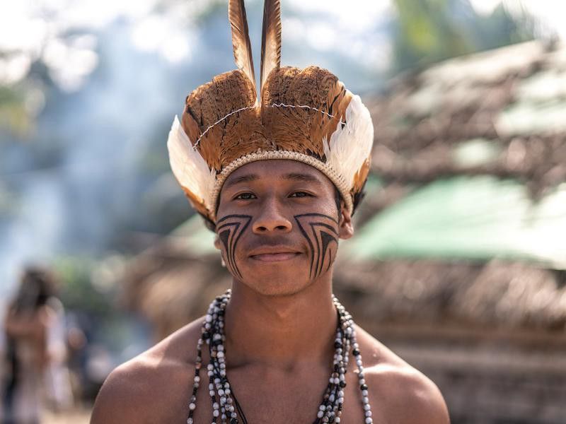 Indigenous tribe in Brazil