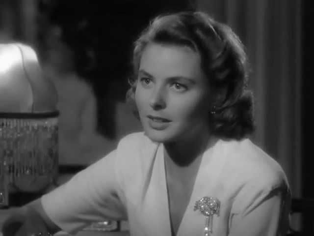 Ingrid Bergman in Casablanca