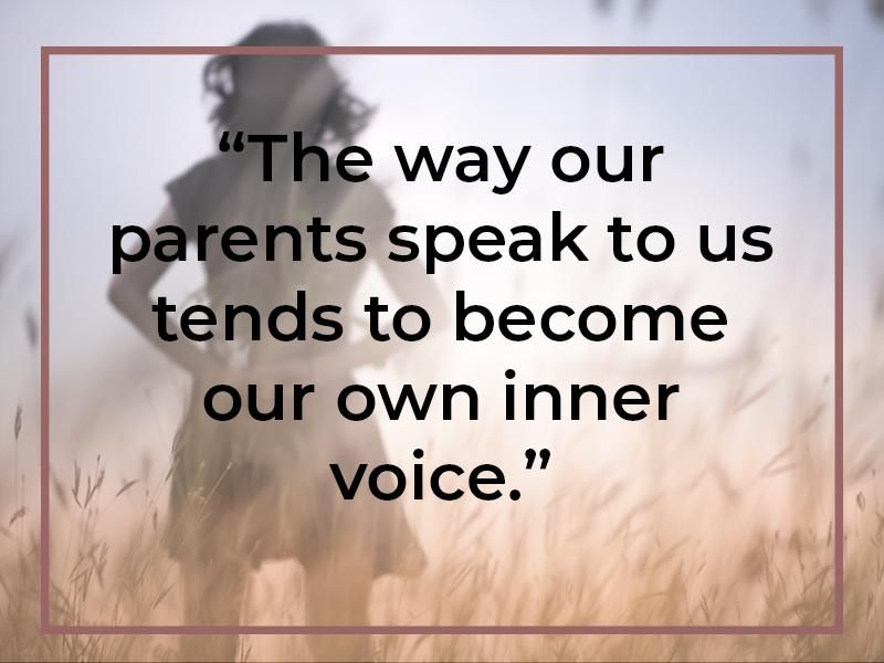 Inner voice quote card