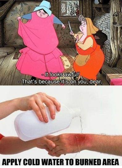 Insult from Sleeping Beauty