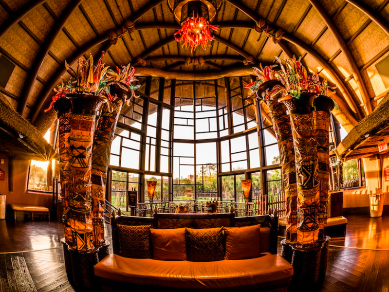 Interior lobby at Disney's Animal Kingdom Villas - Kidani Village!