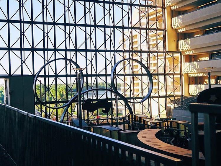 Interior of Disney's Contemporary Resort