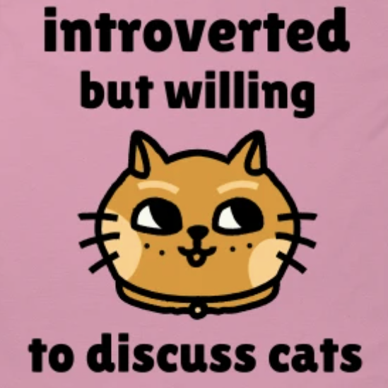 Introverted cat person