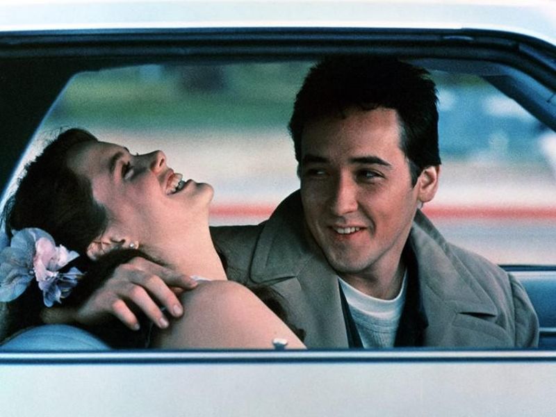 Ione Skye and John Cusack in Say Anything