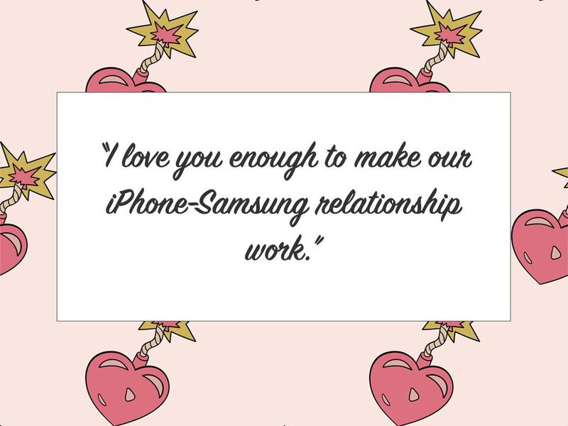Iphone vs. samsung quote