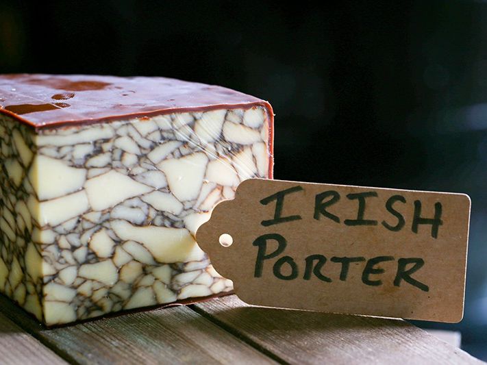 Irish porter cheese