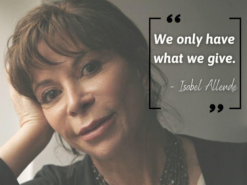 Isabel Allende quote