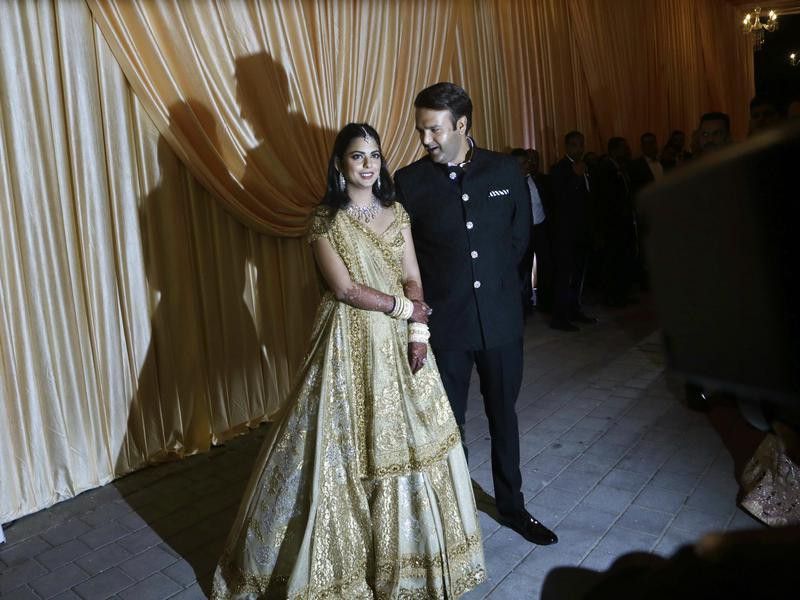 Isha Ambani and Anand Piramal wedding