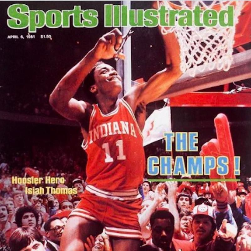 Isiah Thomas on cover of Sports Illustrated