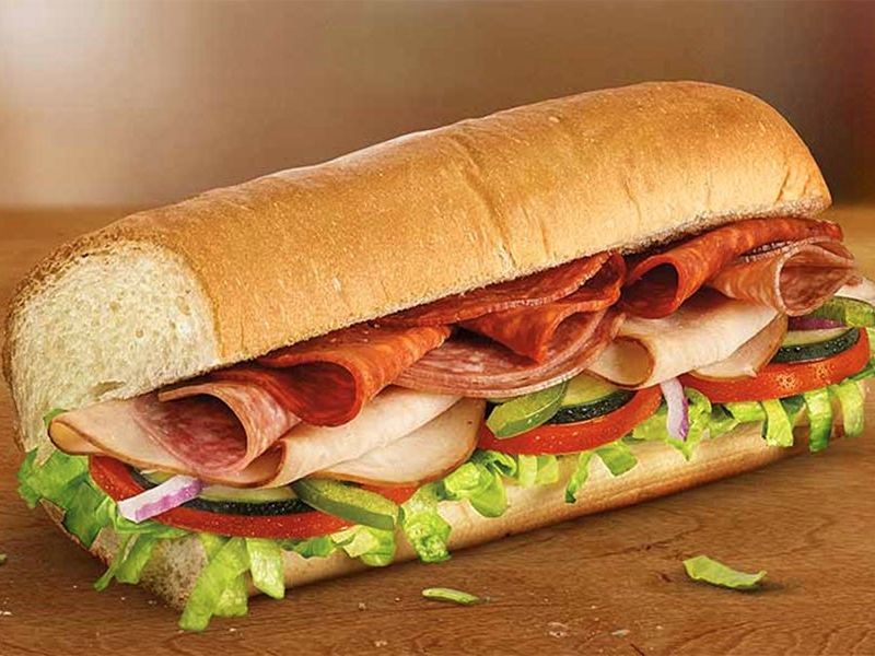 Italian B.M.T. sandwich from Subway