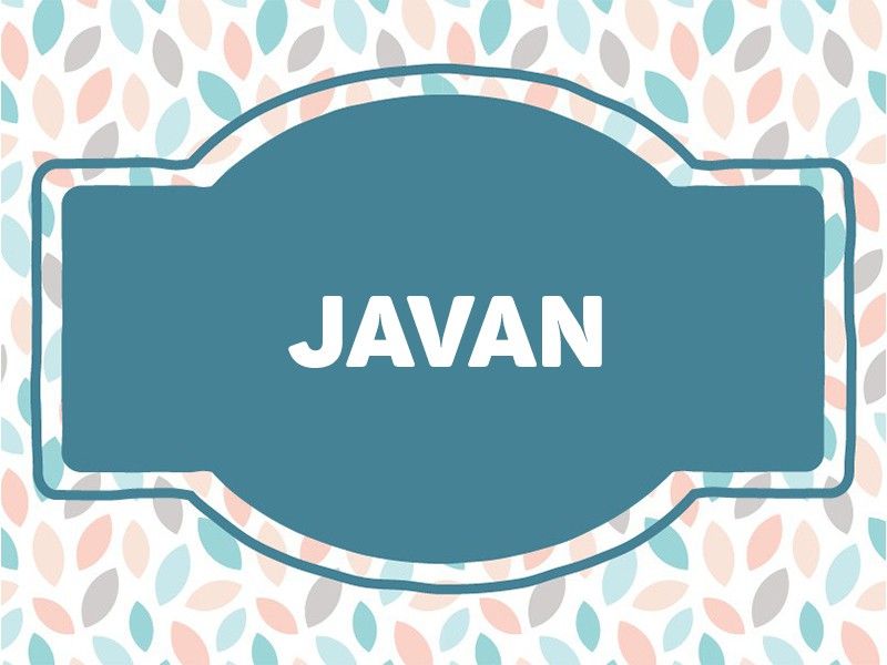 J Baby Names: Javan