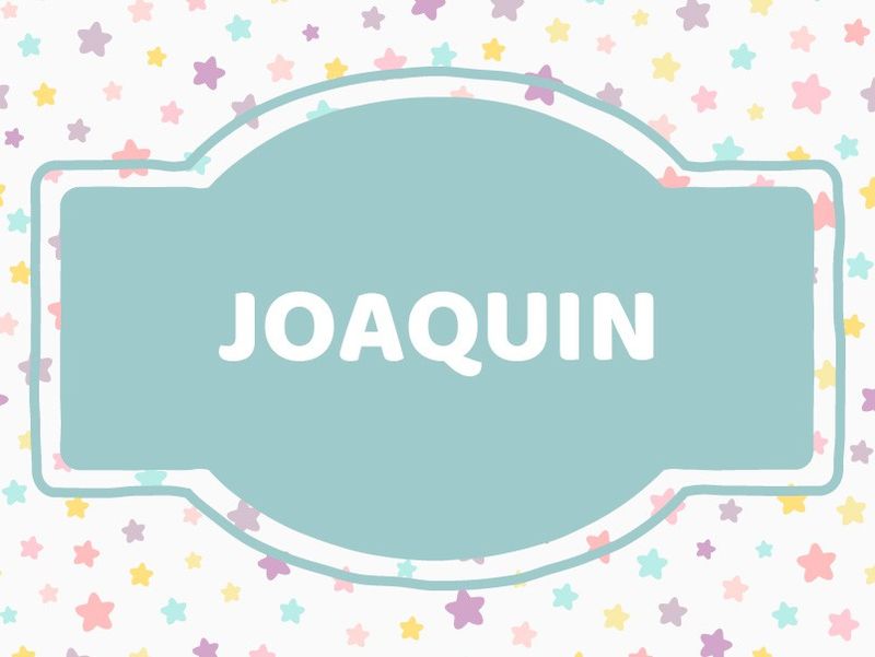 J Name Ideas: Joaquin
