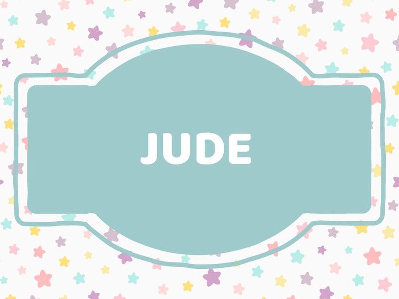 J Name Ideas: Jude