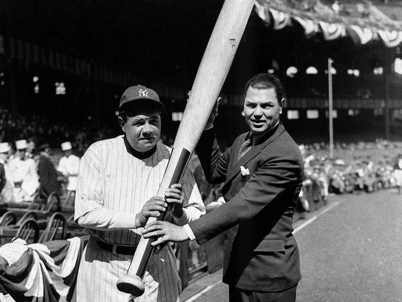 Jack Dempsey and Babe Ruth
