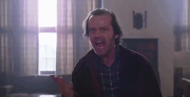 Jack Nicholson's famous rage