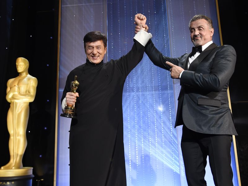 Jackie Chan, Sylvester Stallone