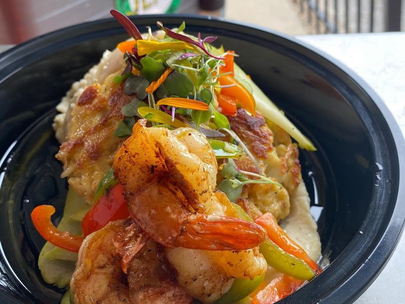 Jamaican shrimp curry
