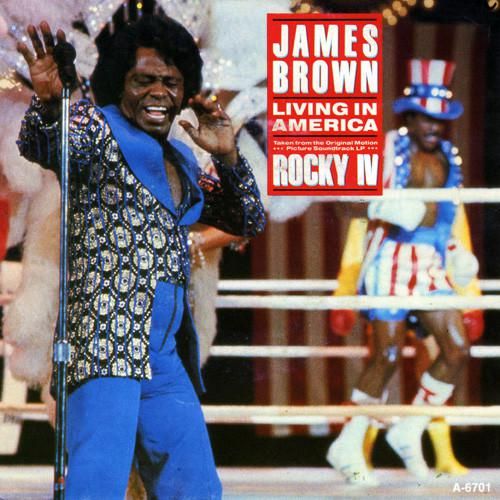 James Brown Living in America cover for "Rocky IV"