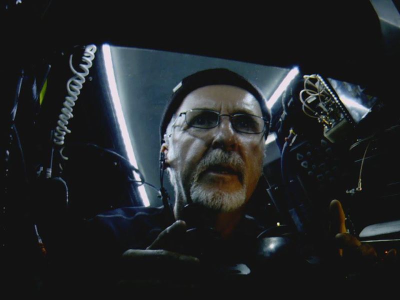 James Cameron in DeepSea Challenger
