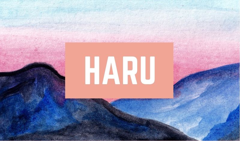 Japanese Boy Name Haru