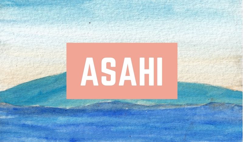 Japanese Name Asahi