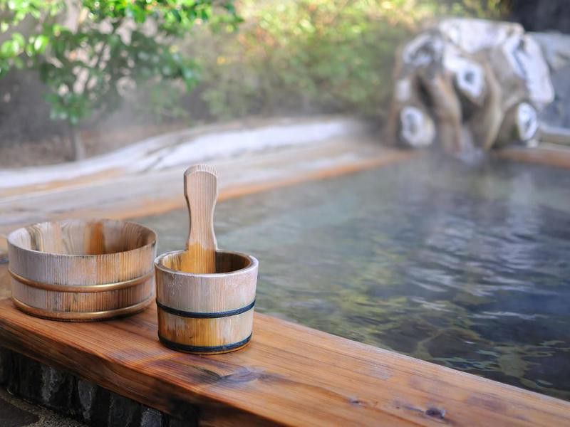 Japanese open-air hot spa