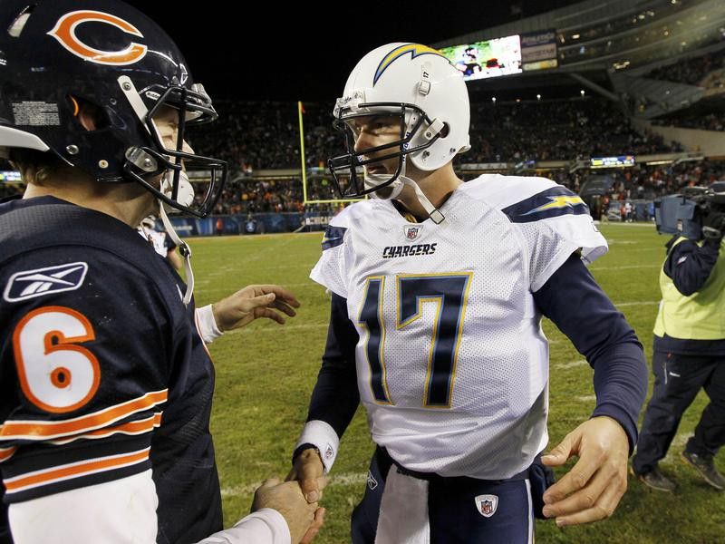 Jay Cutler and Philip Rivers