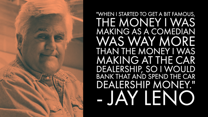 Jay Leno Money Advice