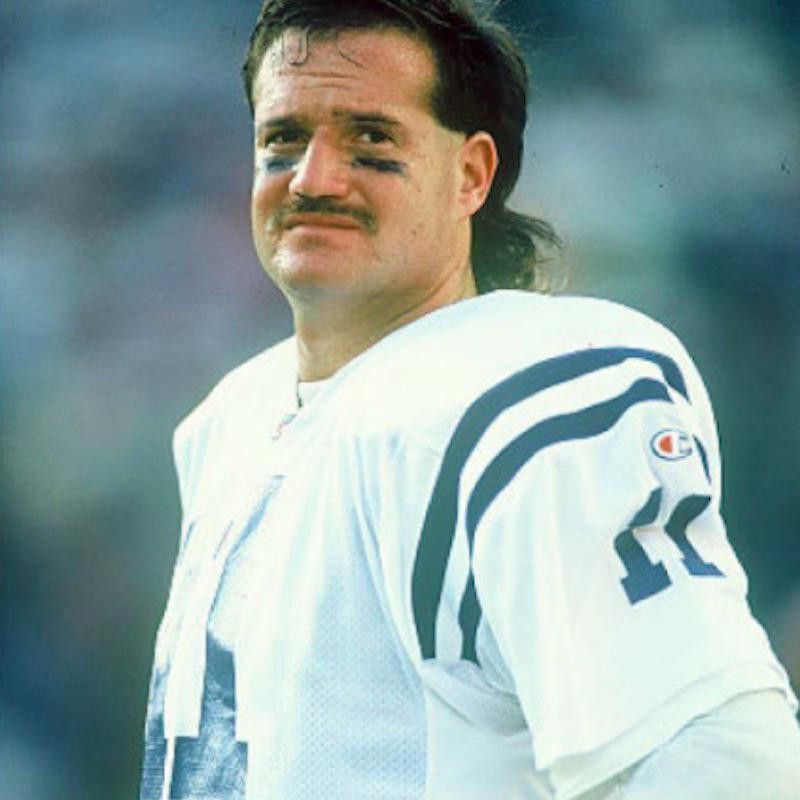 Jeff George looking out