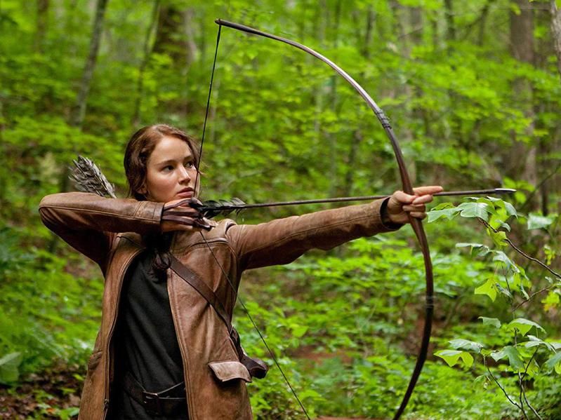 Jennifer Lawrence in The Hunger Games (2012)