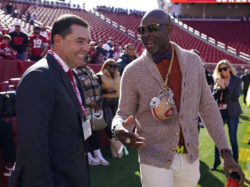 Jerry Rice and Jed York