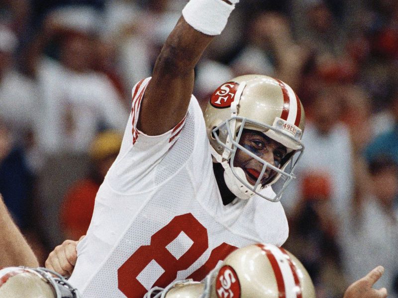 Jerry Rice in Super Bowl XXIV