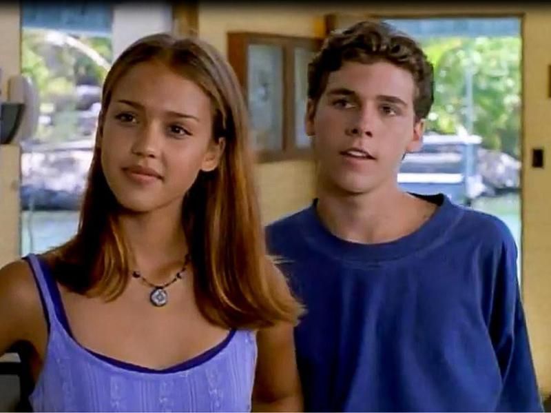 Jessica Alba and Payton Haas in Flipper (1995)