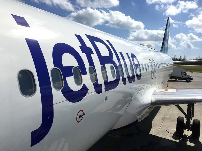 JetBlue airplane