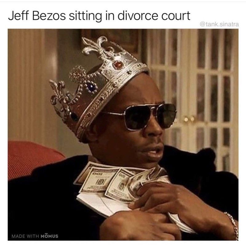Jff Bezos divorce