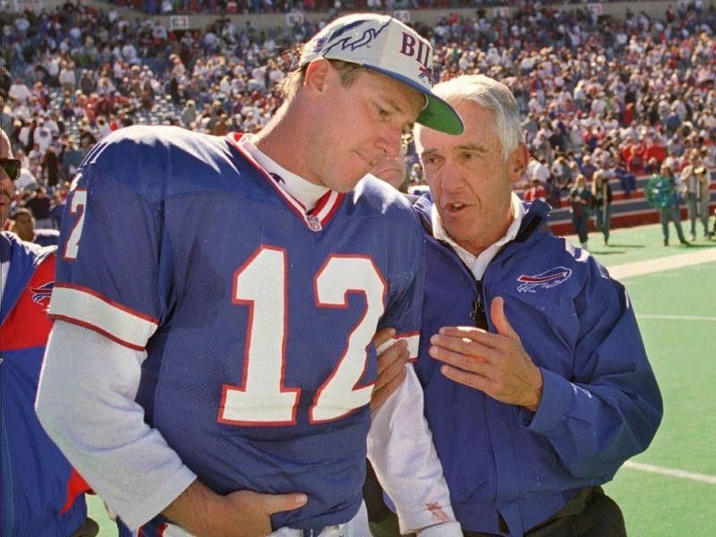 Jim Kelly and Marv Levy