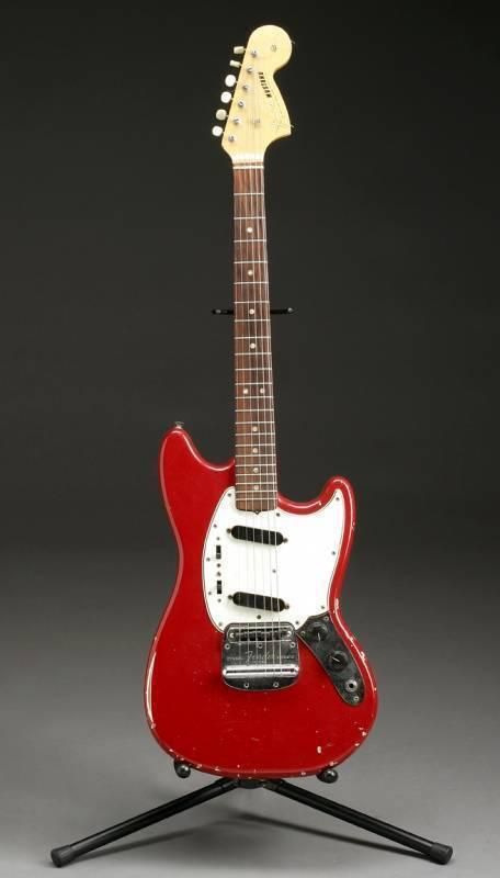 Jimi Hendrix 1966 Red Fender Mustang