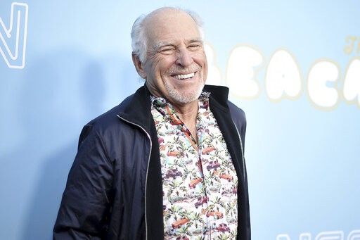 Jimmy Buffett at the Los Angeles Premiere of "The Beach Bum" in 2019