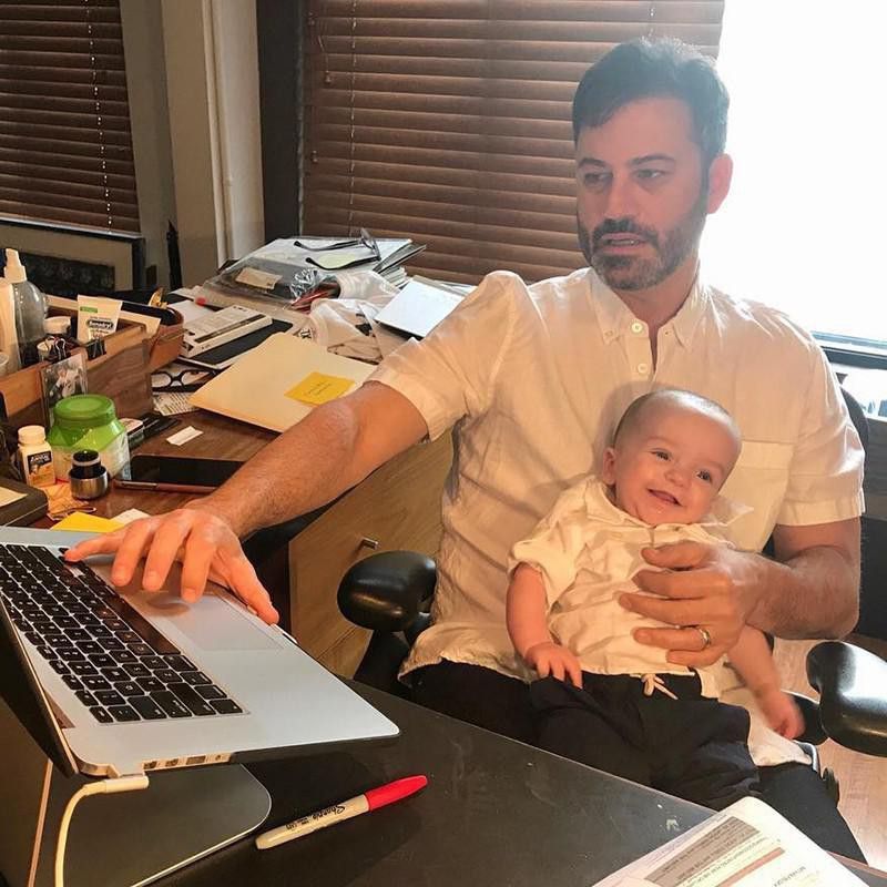 Jimmy Kimmel and Son Billy