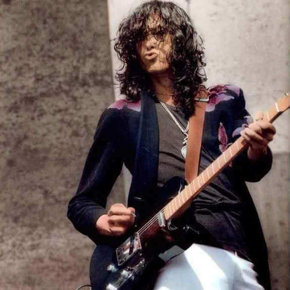 Jimmy Page in the 1970s